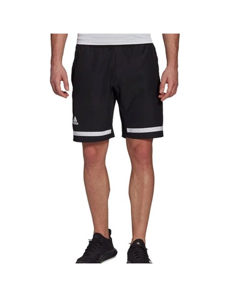 Pantalón Corto Adidas Club Negro Blanco | Ofertas de pádel
